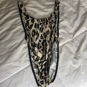 Cheetah leotard